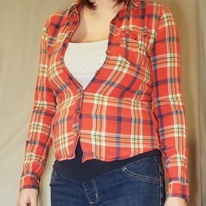 Hollister Plaid Button Down